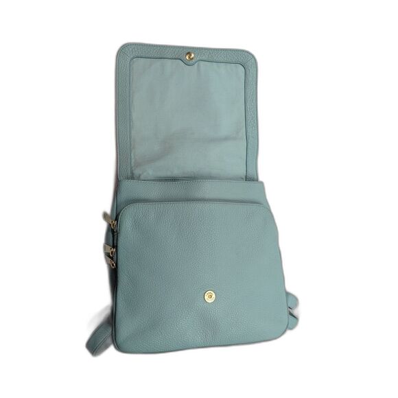 Fossil Parker Small Convertible Backpack | Sage Mint Green Leather